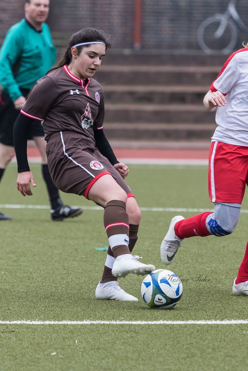 Bild 309 - B-Juniorinnen Walddoerfer - St.Pauli : Ergebnis: 4:1